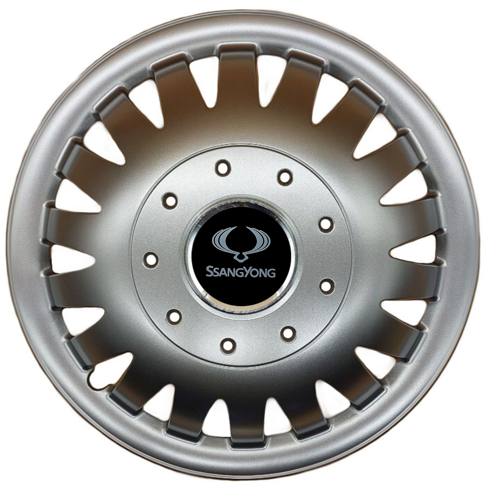 Ковпаки автомобільні R15 SJS 320 для SsangYong, 4 шт.