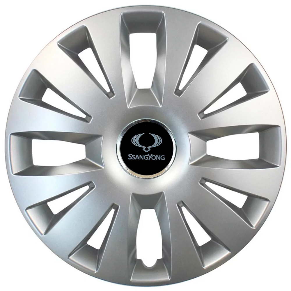 Ковпаки автомобільні R15 SJS 324 для SsangYong, 4 шт.