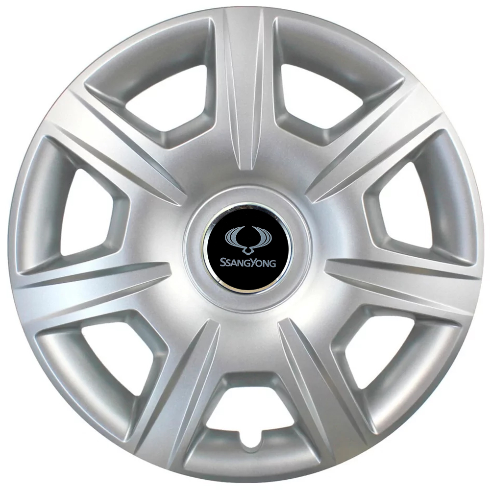 Ковпаки автомобільні R15 SJS 327 для SsangYong, 4 шт.