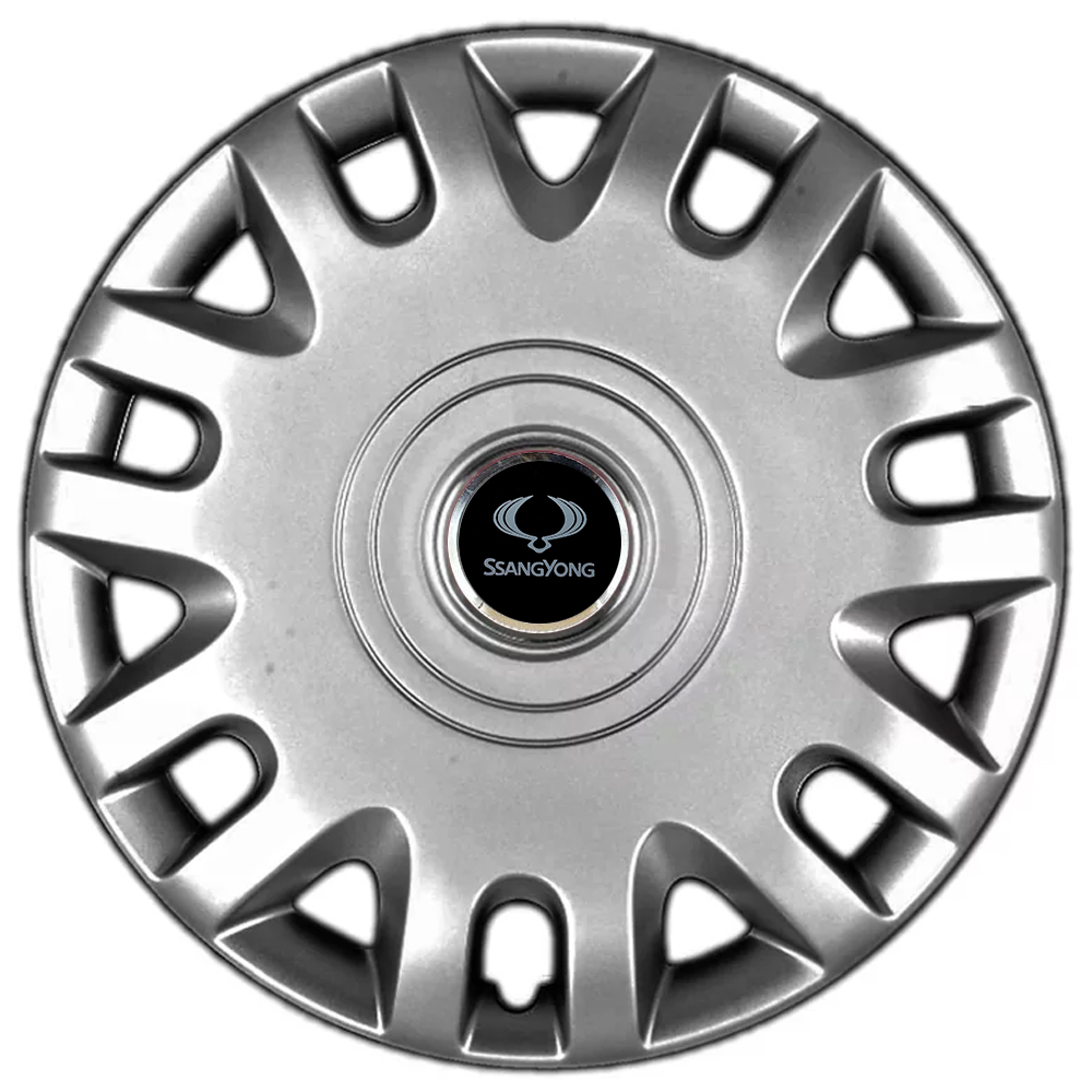 Ковпаки автомобільні R15 SJS 333 для SsangYong, 4 шт.