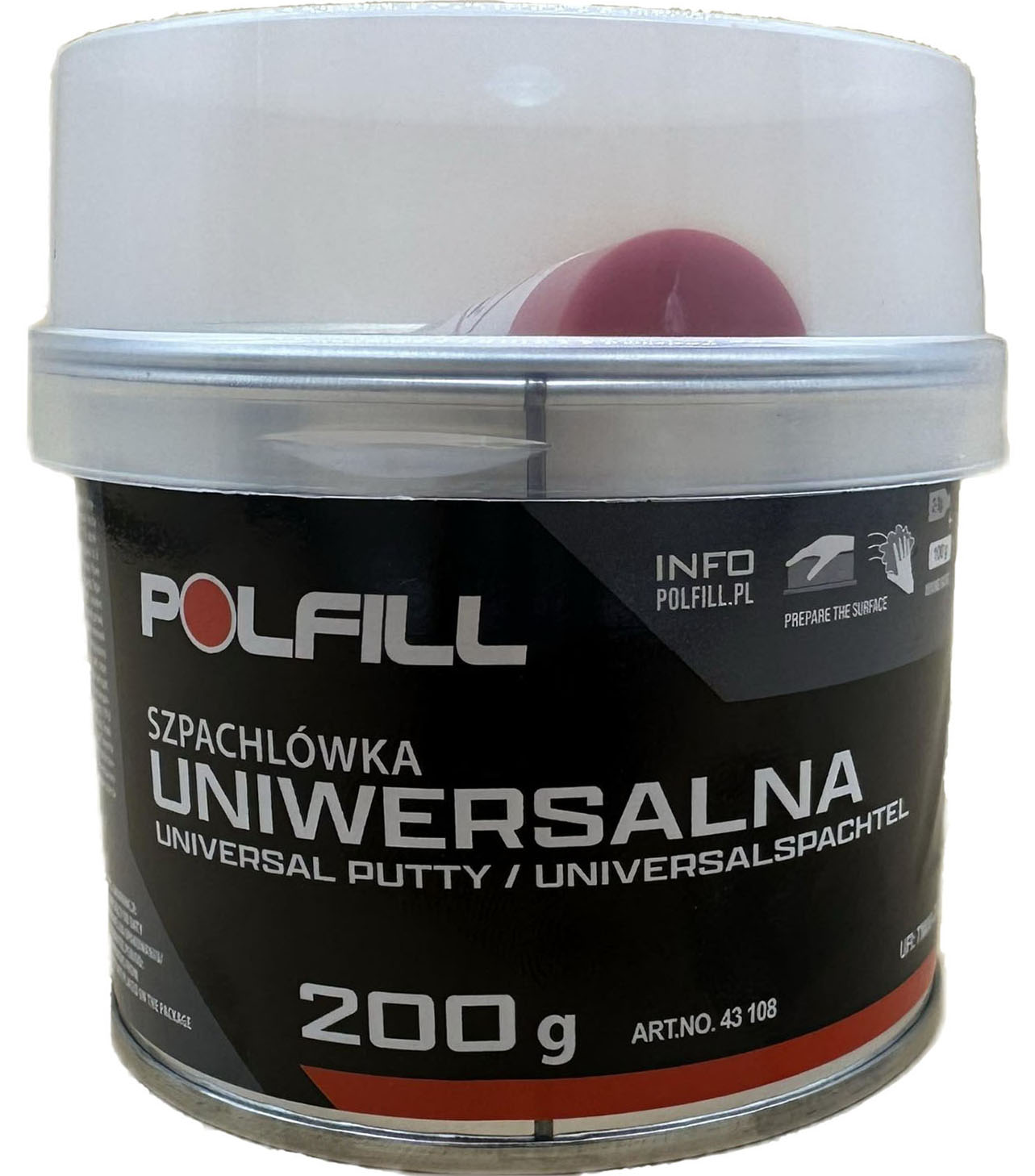 Polfill  Шпатлівка універсальна Polfill  з зат. 0,2kg