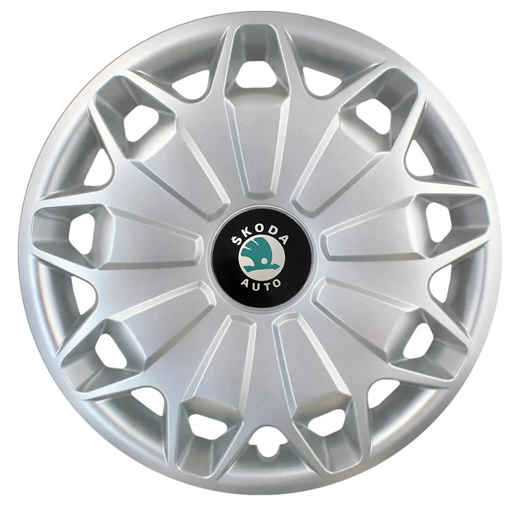 Ковпаки автомобільні R16 SJS 419 для Skoda, 4 шт.