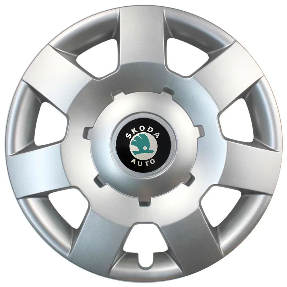 Ковпаки автомобільні R14 SJS 219 для Skoda, 4 шт.
