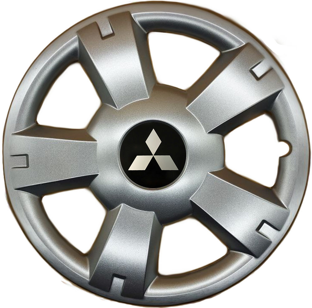 Ковпаки автомобільні R14 SJS 201 під болти для Mitsubishi, 4 шт.