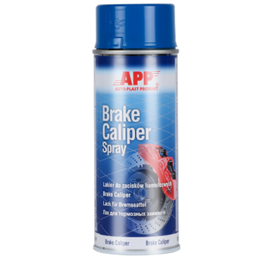 APP  Фарба для гальмівних супортів APP Brake Caliper Spray.400ml, синій, аерозоль