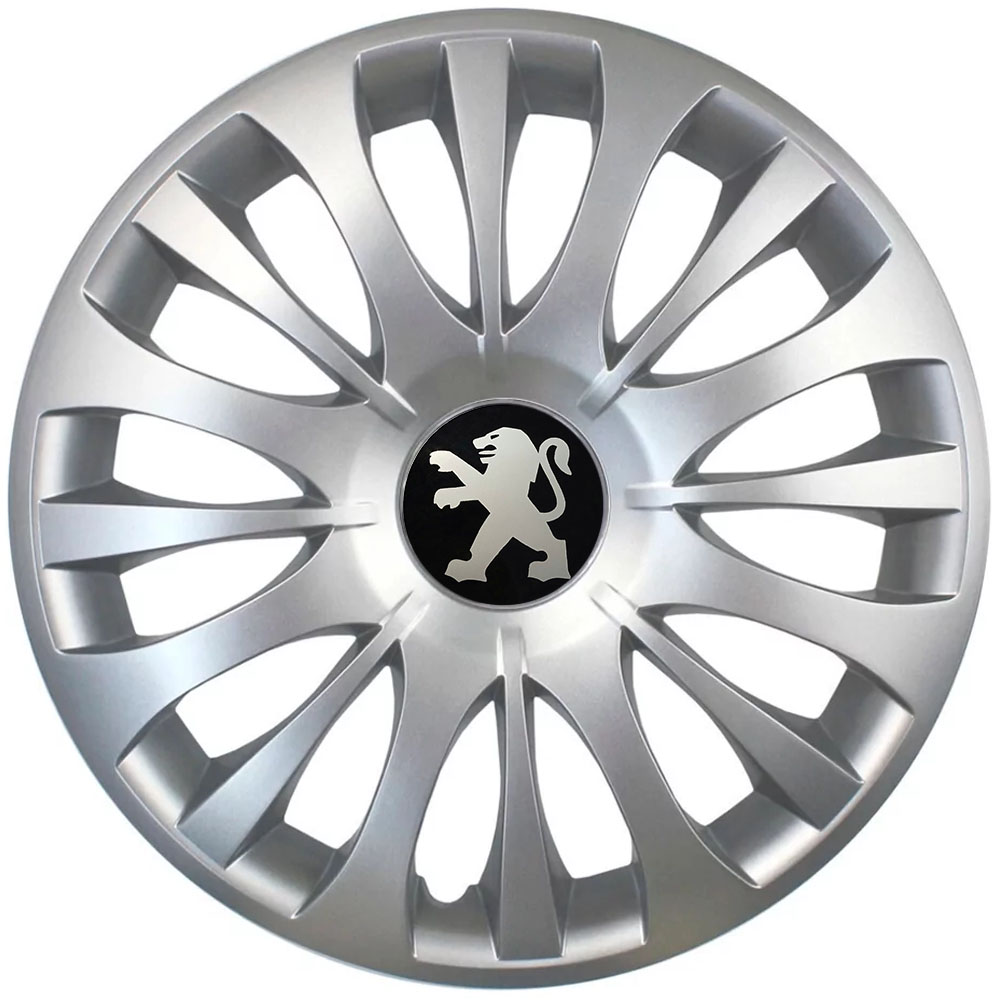 Ковпаки автомобільні R15 SJS 329 для Peugeot, 4 шт.