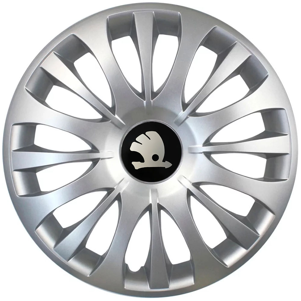 Ковпаки автомобільні R15 SJS 329 для Skoda, 4 шт.
