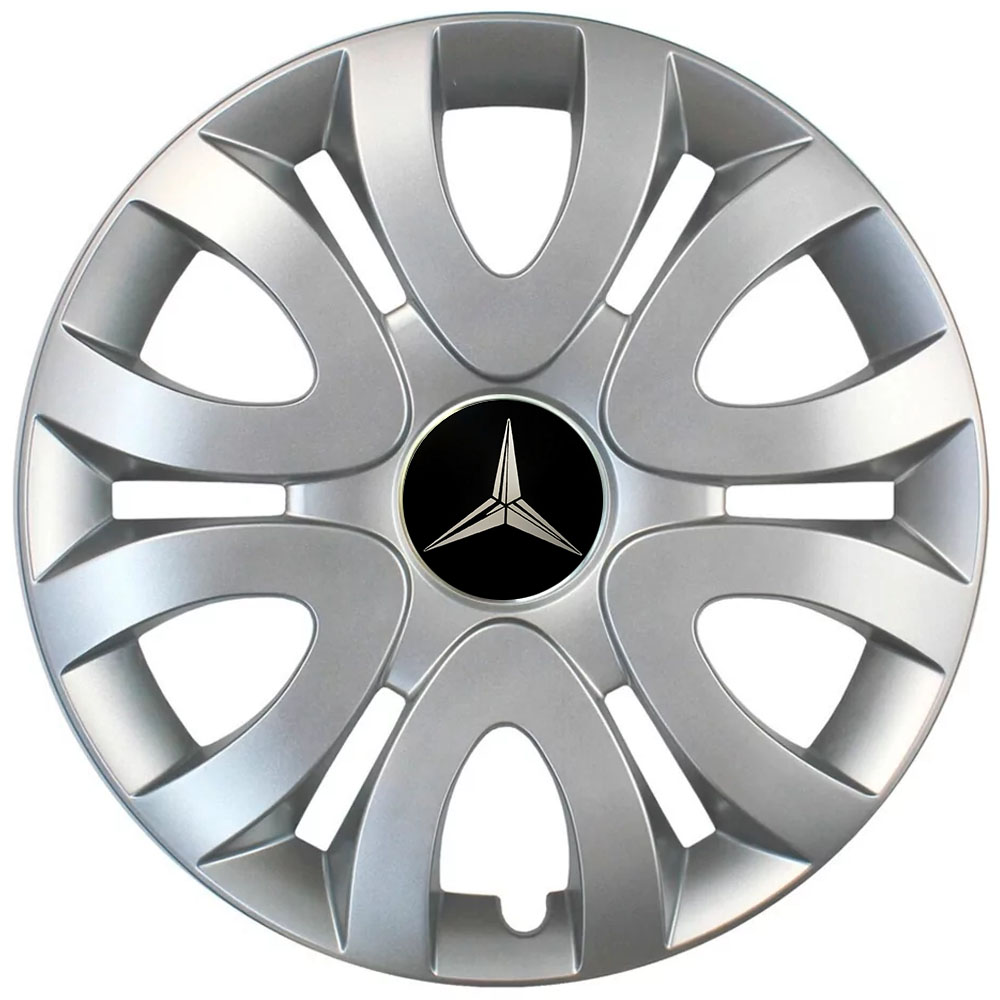 Ковпаки автомобільні R15 SJS 330 для Mercedes-Benz, 4 шт.