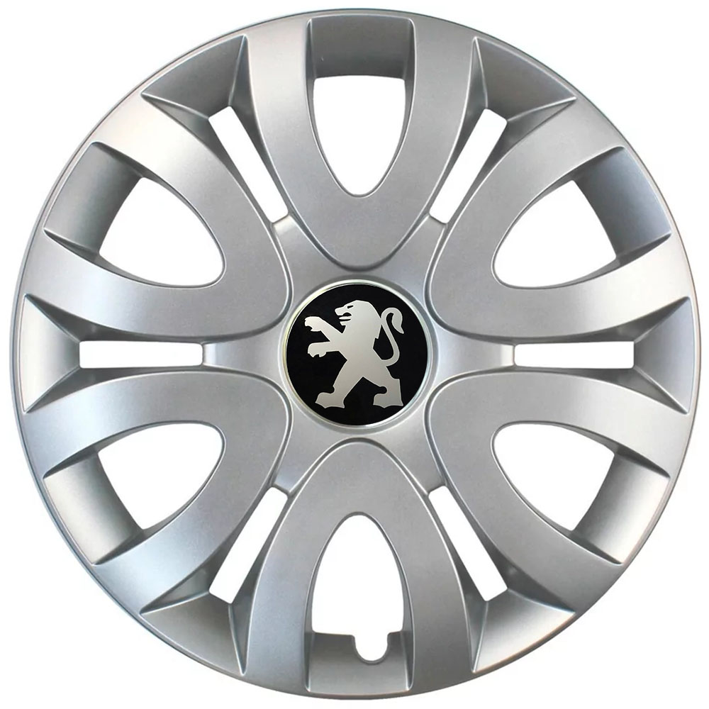 Ковпаки автомобільні R15 SJS 330 для Peugeot, 4 шт.