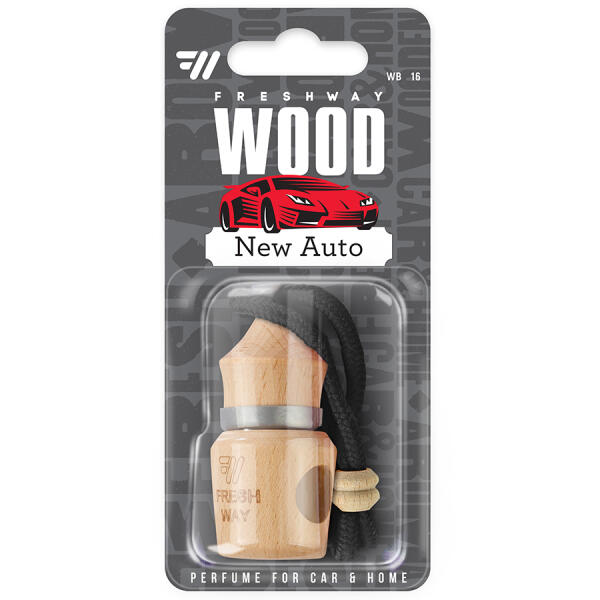 Ароматизатор для авто пробка "Wood Blister" Auto (Авто) 5мл FreshWay