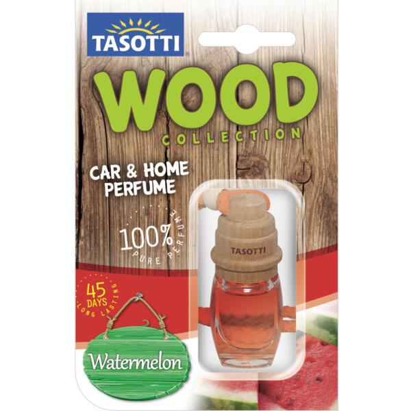 Ароматизатор для авто пробка "Wood" Watermelon (Кавун) 7мл Tasotti