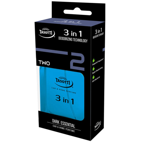 Ароматизатор для авто спрей "3 in 1" Dark Essential 50мл Tasotti