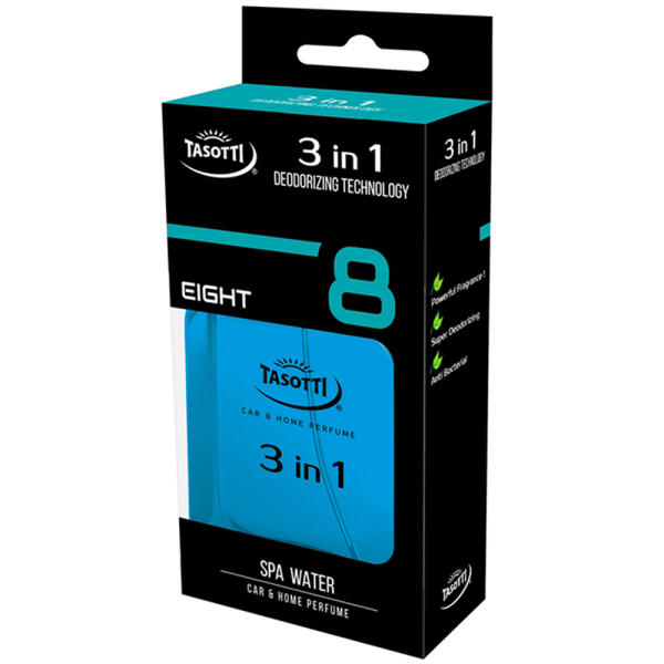 Ароматизатор для авто спрей "3 in 1" Spa Water 50мл Tasotti