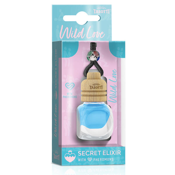 Ароматизатор для авто з феромонами пробка "Wild Love" Secret Elixir (Секретний еліксир) 7мл Tasotti