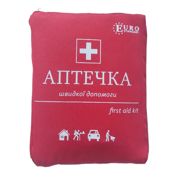 Аптечка автомобільна АМА-1 червона сумка (16од., 21шт.)